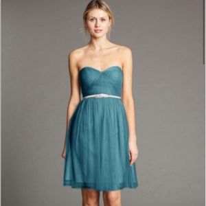 Jenny Yoo Wren dress in vintage teal